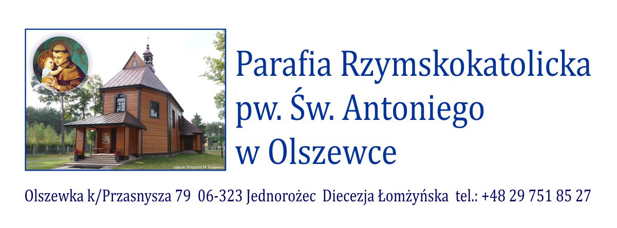 Parafia Rzymskokatolicka pw. św. Antoniego w Olszewce